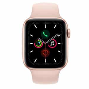 Apple Watch Series 5 GPS 44mm Aluminium Gold Sport Band Pink Sand