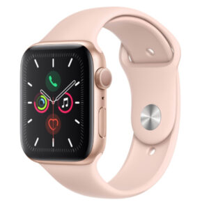 Apple Watch Series 5 GPS 44mm Aluminium Gold Sport Band Pink Sand