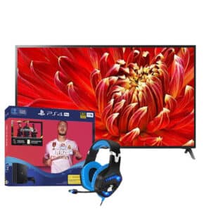 LG 70" 70UM7100PLA | PlayStation 4 Pro 1TB FIFA 20 Standard Edition | Free SOG Elite H40 Gaming Headset Bundle