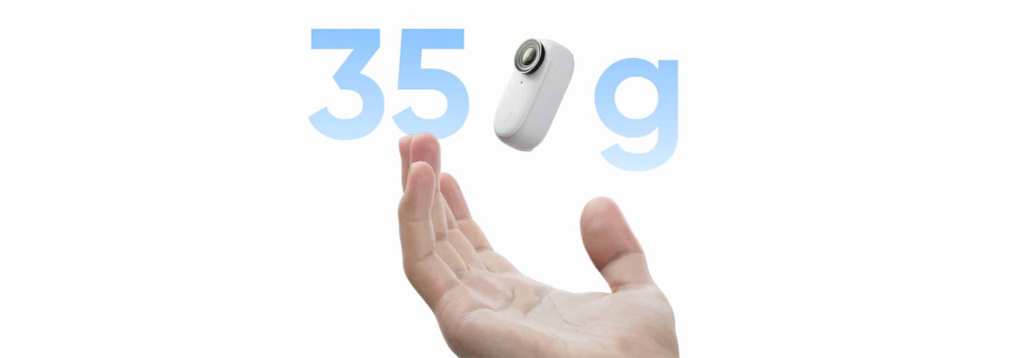 insta 360 go 3 camera weight