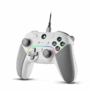 Spartan Gear – Pelekys Wired Controller (For: PC & PS3) - White