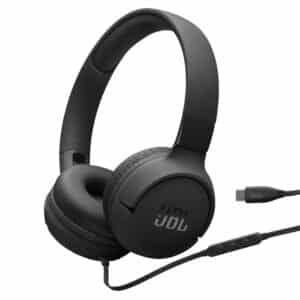 JBL T520C Black Wired On Ear Headphones USB-C