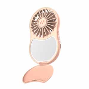 Muitomas Handheld Mirror W/light Fan Coral