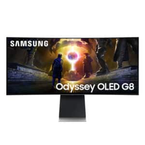 Samsung Odyssey OLED G8 34? Curved Gaming Monitor | WQHD | 175Hz | 0.03ms | AMD FreeSync Premium | HDR10+
