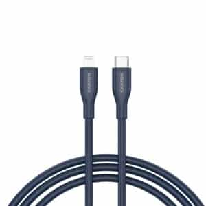Canyon USB-C to Lightning Silicone Cable 1m – 60W, 480?Mb/s Blue