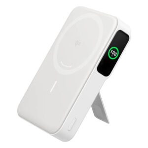 Anker PowerCore Mag-Go Qi2 10,000mAh Power Bank – White