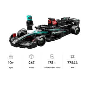 LEGO Speed Mercedes-AMG F1 W15 Race Car