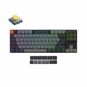 Keychron K1 Wireless Mechanical Keyboard – RGB Backlight Low Profile Banana Switch
